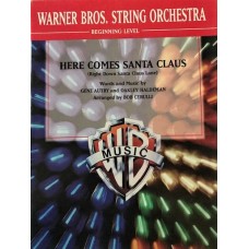 Here Comes Santa Claus. Words and music by Gene Autry, Oaklley Haldman. Arr by Bob Cerulli