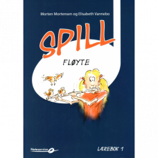 Spill Fløyte 2 - lærebok - Morten Mortensen - Elisabeth Vannebo 