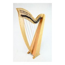 EMS 29 String Heritage Student Lever Harp in Ash