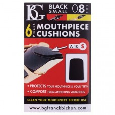 BG  A10S. Mouthpiece Cushions Black Small 0,8mm Klarinett.