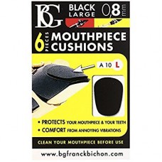 BG  A10L.  Mouthpiece Cushions Black Large.0,8mm. Saksofon